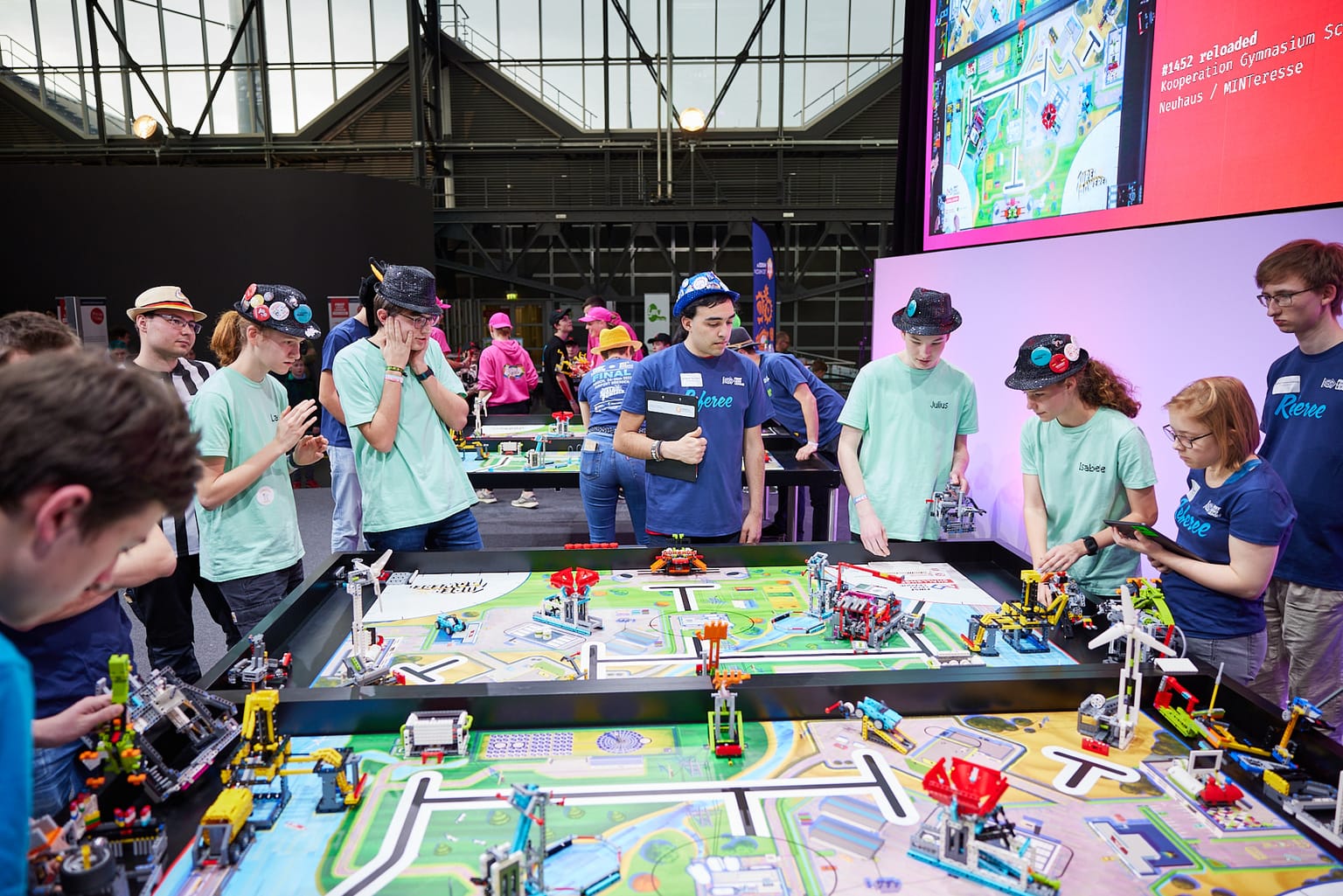 Robot Game First Lego League Finale Dresden 2023   (c) Hands on Technology E V